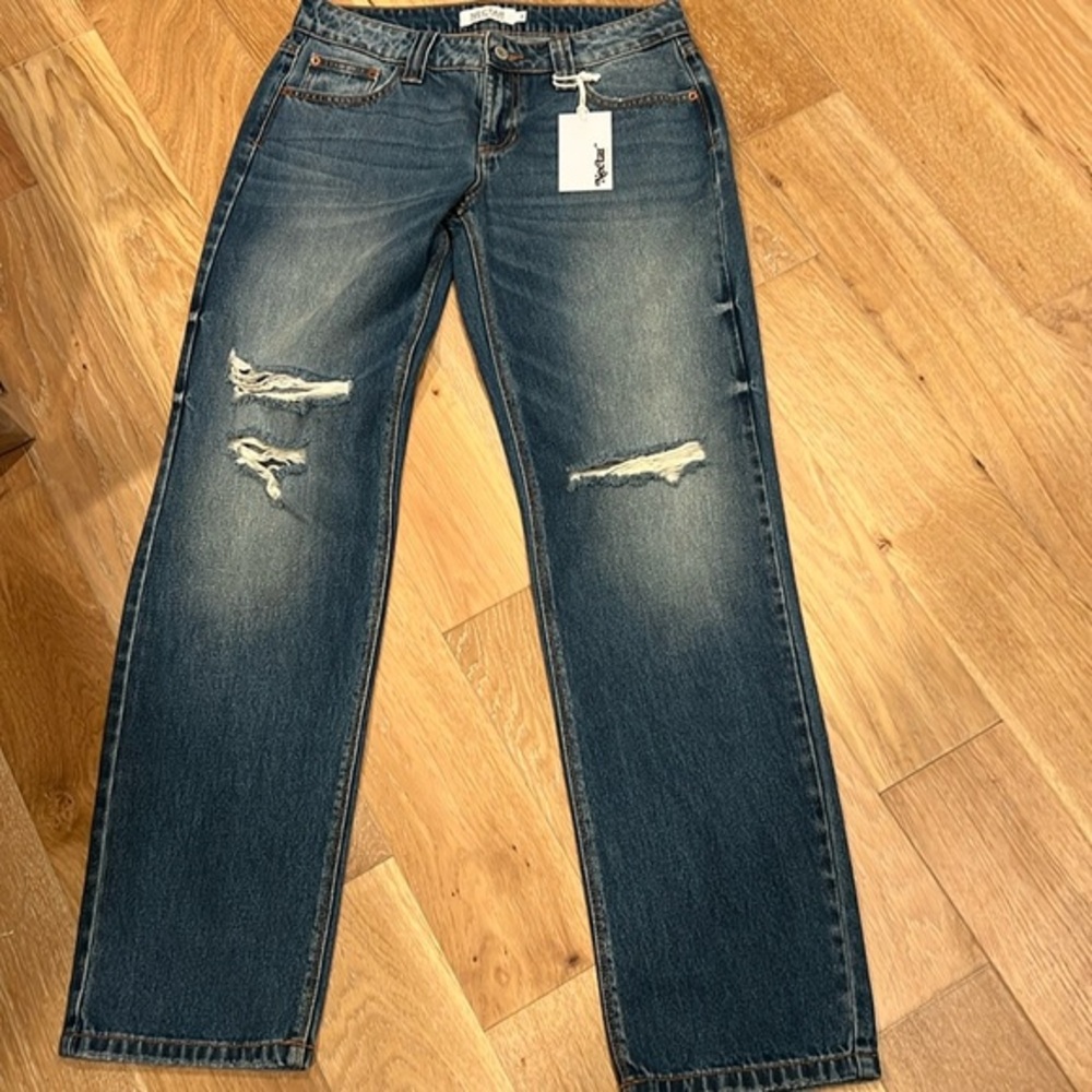 Nectar new with tags‎ size 3. 90s relaxed medium wash jeans. Wide leg